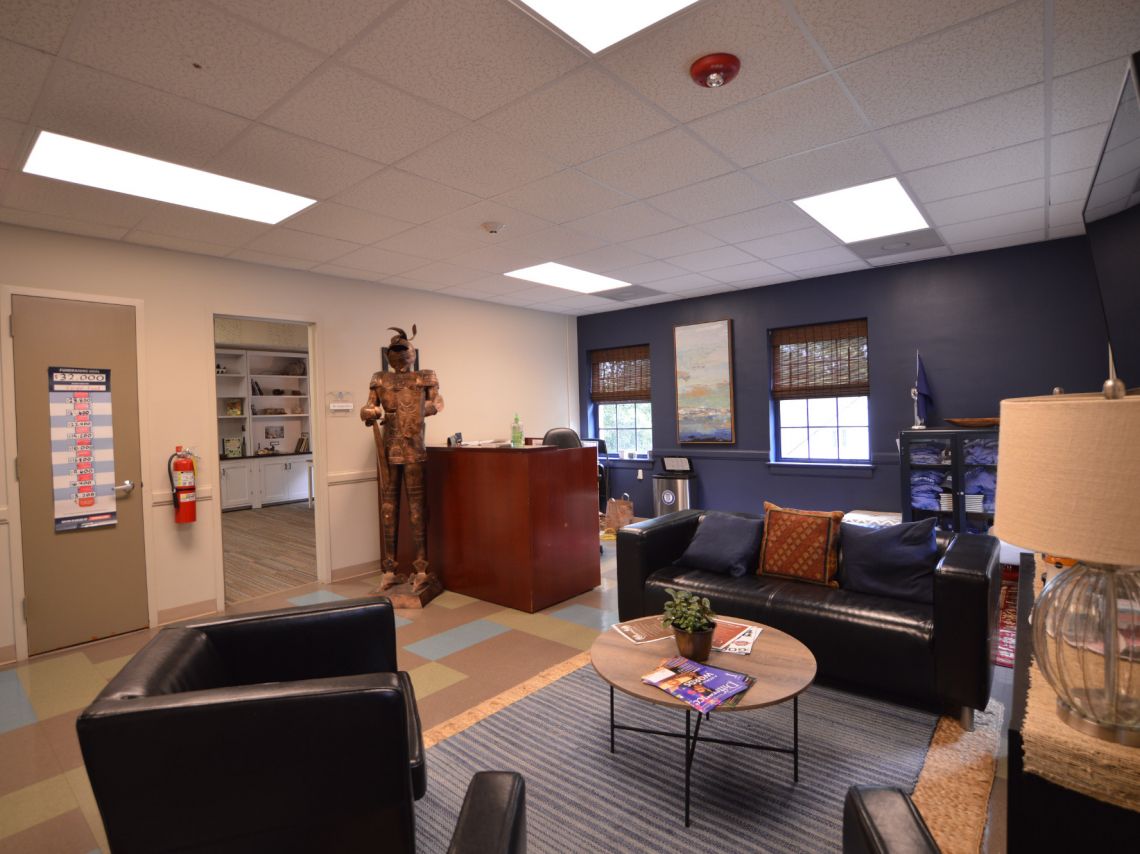The Stone Haven School Front Desk Area