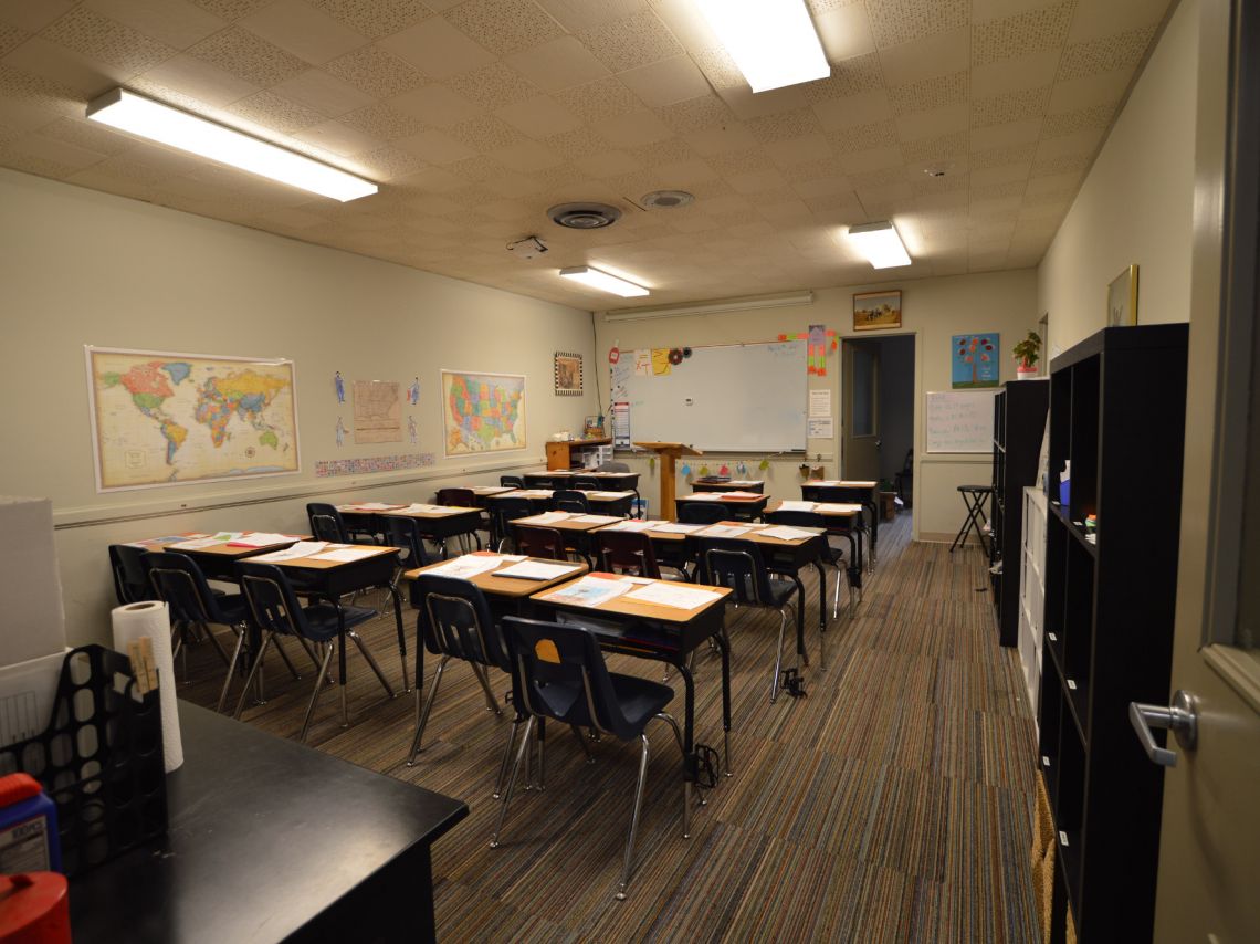 The Stone Haven School Classroom