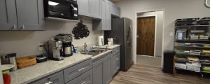 Faith Community Church Kitchen build-out in office space