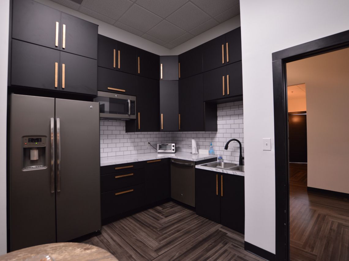 Sanders Team Realty kitchen buildout